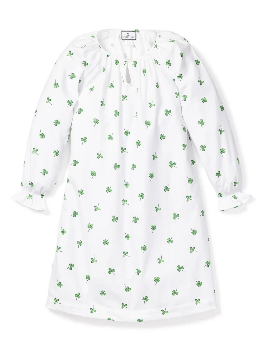 NEW -Petite Plume sz 10 Delphine Shamrocks Nightgown